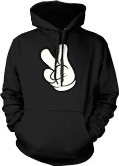 Peace Sign Design, Peace Fingers, Men Tracksuit, Disney Clothes, Design Hoodie, Design Tshirt, Hoodie Pullover, Funny Sweatshirts, White Gloves