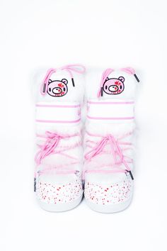 Officially Licensed Gloomy Bear Snow Boot ♡ With these Gloomy Bear Snow Boots you will never be gloomy !! All sales are FINAL! LICENSED TERRITORY RESTRICTION: THIS PRODUCT IS ONLY AVAILABLE TO SHIP TO THE FOLLOWING COUNTRIES: NORTH AMERICA, SOUTH AMERICA, CANADA, EUROPE, AUSTRALIA, AND NEW ZEALAND. IF YOU PLACE AN ORDER IN A COUNTRY OUTSIDE OF OUR LICENSED TERRITORY, WE WILL CANCEL AND REFUND YOUR ORDER DEDUCTING ALL ASSOCIATED FEES. Gloomy Bear Moon Boots, Gloomy Bear Shoes, Gloomy Bear Accessories, Gloomy Bear Merch, Gloomy Bear Costume, Gloomy Bear Clothes, Harajuku Style Outfits, Singer Inspiration, Boot Brush