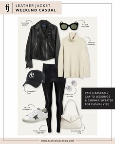 Leather Leggings Winter Outfit, Faux Leather Leggings Outfit Winter, Outfit Faux Leather Leggings, How To Style Faux Leather Leggings, Style Faux Leather Leggings, Leather Leggings Look, Moto Jacket Outfit, Black Leather Jacket Outfit, Faux Leather Leggings Outfit