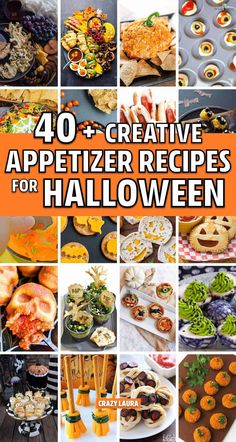 40 + creative appetizer recipes for halloween