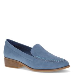 Hydie - Blue - Hero Blue Loafers, Wide Width Sandals, Toe Loop Sandals, Expensive Shoes, Mule Sneakers, Cold Weather Boots, Loafer Slippers, Wide Calf Boots, Chunky Block Heels