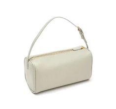 40439637475399 White Leather Large Capacity Baguette Bag, White Leather Baguette Bag With Large Capacity, White Baguette Bag With Removable Pouch For Office, Suede Fabric, Mini Handbags, Fashion Updates, Square Shape, Top Handle, Bags Women