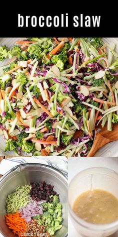 Creamy and colorful, this easy broccoli slaw recipe is a delicious side dish. Pack it up for a picnic, or serve it for dinner with whatever you're grilling!