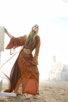 Hannah Jones, Moroccan Kaftan, Desert Fashion, Img Models, Model Photography