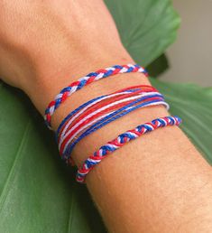 ️Wereldkampioenschap/World Cup (For English read below) Het WK staat voor de deur. Heb jij je wuppie en vuvuzela al klaar liggen?! 🧡 Maak je look helemaal af met deze rood-wit-blauw armbandjes. De armbandjes zijn gemaakt van gewaxt polyester, waardoor ze waterproof zijn en niet snel vies worden. De lengte van de armbandjes is verstelbaar, dus one size fits all. ❤️🤍💙 PS: ik keur alles wat er in Qatar is gebeurd ten strengste af. ---------------------------------------------------------- The World Cup is around the corner! Have you gathered your orange outfit already? 🧡 Complete your look with those Dutch flag bracelets. The bracelets are made of waxed polyester, therefore waterproof and easy to clean.  The closing is adjustable to the size of your wrist: one size fits all!❤️🤍💙 I don't Blue Friendship Bracelets For 4th Of July Gift, Independence Day White Bracelets Gift, White Friendship Bracelets For 4th Of July, White Bracelets For Independence Day Gift, Patriotic Blue Friendship Bracelets As Gift, Patriotic Red Friendship Bracelet As Gift, Blue Bracelet For Independence Day Gift, Red Bracelets For 4th Of July Gift, Multicolor Friendship Bracelets For 4th Of July