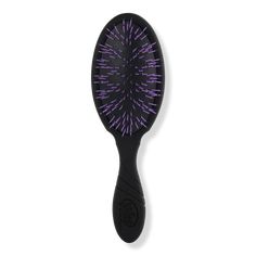 Thick Hair Detangler Brush - THICK HAIR DETANGLER BLACKFeaturesExclusive ultra-soft IntelliFlex bristles glide through tangles with easeCluster pattern of bristles designed for thick, curly & coarse hairMinimizes pain and protects against split ends & breakageErgonomically designed finger rests & rubberized EasyGrip handle for comfort and control when styling - Thick Hair Detangler Brush Ibiza Hair, Detangler Brush, Temporary Hair Dye, Boar Bristle Brush, Candle Pedestal, Best Brushes, Detangling Brush, Wet Brush, Voluminous Hair