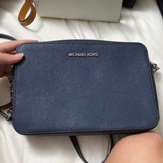 Perfect Condition, Like Brand New Blue Cross Body Bag, Bags Michael Kors, Blue Cross, Cross Body Bag, Body Bag, Cross Body, Crossbody Bags, Color Blue, Michael Kors