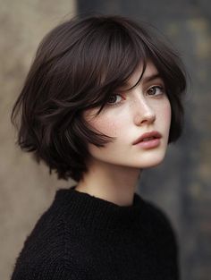 Layered Bob Haircut Ideas 2024: Trendy Styles for a Modern Look Inverted Bob Back View, Wolfcut Bob, Layered Bob Haircut, Wavy Or Curly Hair, Bob Haircut Ideas, Layered Bob Haircuts, Stylish Short Haircuts