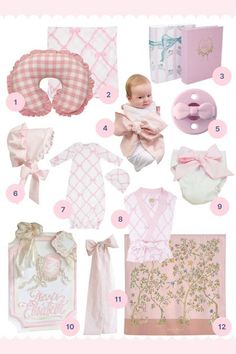 Bow Swaddle Newborn, Bow Nursery Theme Girl, Bow Themed Nursery, Pink Bow Nursery, Pink Bow Baby Shower Theme, Bow Swaddle, Crib Bows, Pink And White Nursery, Hospital Door Sign