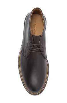 Clean lines and simple detailing streamline a chukka boot styled with traditional three-hole lacing and a cushioned, supportive footbed set on a rubber sole. Lace-up style Leather upper and lining/rubber sole Made in Italy Chukka Boots Men, Chukka Boot, Up Styles, Chukka Boots, Clean Lines, Fashion Boots, Rubber Sole, Leather Upper, Nordstrom