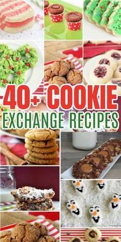 40 + cookie exchange recipes for christmas