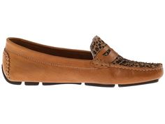 Massimo Matteo Penny with Cheeta Vamp Women's Moccasin Shoes Tan Bison/Cheeta Fall Leopard Print Leather Loafers, Leopard Print Leather Loafers For Fall, Leather Leopard Print Loafers With Flat Heel, Leopard Print Leather Loafers With Flat Heel, Fall Leopard Print Slip-on Loafers, Casual Leopard Print Loafers For Work, Casual Leopard Print Loafers With Flat Heel, Moccasin Shoes, Hair Solutions