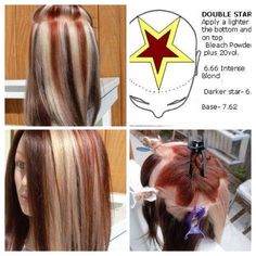 Hair Color Sectioning, Peekaboo Hair Color, Diy Highlights Hair, Pinwheel Hair Color, Dimensional Highlights, Hair Color Placement, Peekaboo Hair Colors, Peekaboo Hair, Diy Hair Color