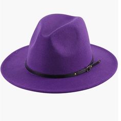 65% Polyester, 35% Wool Imported Buckle Closure Material:65% Polyester, 35% Wool,Soft And Comfortable To Wear. Size:One Size Fit All Most Women. Hat Circumference 22.6''Fit 22"-22.8" 7 1/8-7 1/4 Size; Brim 2.9" Fashion Design: The Uppers Simple Belt Buckle Design, Add How Much Woman Flavour Practical:Breathable, Lightweight, And Comfortable For All-Day Wear. Occasion:A Wonderful Hat For Wearing While Gardening, At The Beach, Pool, Park, Camping, Hiking, Church Functions, Race Day Events, Even Ou Adjustable Purple Brimmed Fedora, Adjustable Wide Brim Purple Fedora, Adjustable Purple Fedora With Short Brim, Purple Adjustable Short Brim Fedora, Adjustable Purple Fedora Hat, Adjustable Purple Short Brim Fedora, Adjustable Purple Fedora, Purple Brimmed Hats For Fall, Adjustable Purple Felt Hat With Short Brim