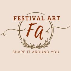 the logo for festival art fa