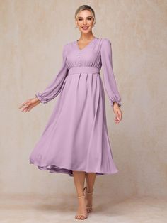 Wisteria Wedding Guest Dresses Long, White Wisteria, Wedding Guest Dresses, Sleeves Dress, Mother Of The Bride Dress, Bride Dresses, Tea Length, Wisteria, Mother Of The Bride Dresses