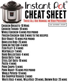 an instruction manual for the instant pot and how to use it in this recipe book