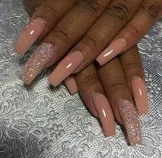 Melanin Nails, Squoval Acrylic Nails, Nails Squoval, Do It Yourself Nails, Custom Dress, Coffin Nails Long, Glam Nails, Dress Order, Dress Designer