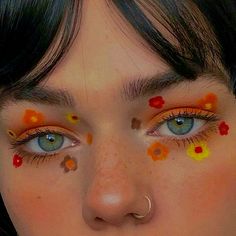 Indiekid Aesthetic, Maquillaje Aesthetic, Shiny Makeup, Kid Aesthetic, 70s Makeup, Mekap Mata, Indie Makeup, Smink Inspiration, Makijaż Smokey Eye