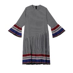 Material: COTTON Material: Polyester Decoration: None Waistline: Natural Silhouette: Loose Sleeve Length(cm): Full Pattern Type: Solid Sleeve Style: Flare Sleeve Season: Autumn Style: Casual Gender: Women Neckline: Stand Dresses Length: Mid-Calf Loose Pullover, Polyester Dress, Autumn Style, Loose Dress, Sleeves (women), Plaid Dress, Summer Cotton, Gray Dress, Flared Sleeves