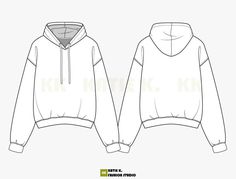 Hoodie mockup Hoodie Fashion Illustration, Streetwear Flat Sketches, Hoodie Illustration Design, Hoodie Flat Sketch, Hoodie Back View, Clothes Mockup Free, Hoodie Outline, Hoodie Base