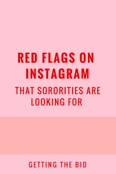 red flags on instagram that stories are looking for