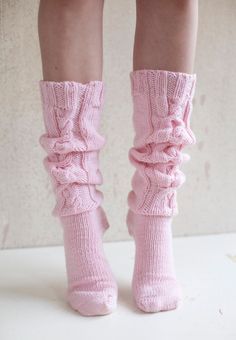 ❤️ Pink Thing, Relaxed Fashion, Womens Wool Socks, Tout Rose, Glitter Rosa, Slouch Socks, Millennial Pink, I Believe In Pink, Leg Warmer