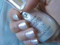 this color is awesome Sally Hansen Diamond Strength Polish, Nail Shorties, Sally Hansen Nail Polish, Cute Nail Polish, Sally Hansen Nails, Pink Girly Things, I Love Nails