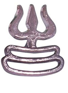 a metal hook that is shaped like a candle