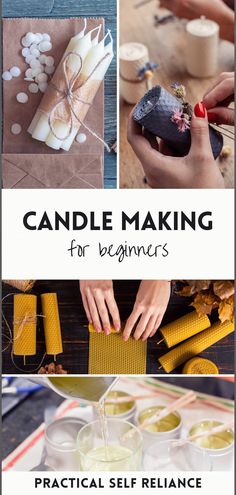 candle making for beginners practical self reliance