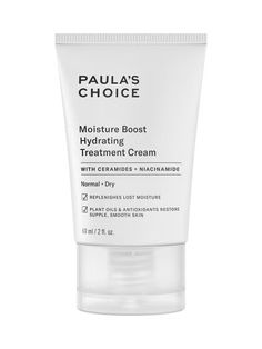 MOISTURE BOOST Hydrating Treatment Cream | Paula's Choice Face Cream For Dry Skin, Pm Skincare Routine, Pm Skincare, Paula's Choice, Paulas Choice, Cream For Dry Skin, Feel Younger, Oil Plant, Younger Looking Skin