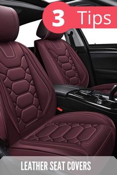 three tips to leather seat covers for cars