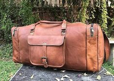 Find ideas๏ฟฝand inspiration for Vintage Men Leather Trip Travel Luggage Gym Weekend Genuine Overnight Bag, New mens bags Leather Duffle Bag, Leather Duffle, Leather Products, Overnight Bag, Leather Bags, Women's Bags, Travel Luggage, Vintage Men, Leather Men