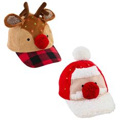 Make your little one's holiday extra special with this Santa Christmas Light Up Hat. Crafted with care from soft ribbed minky and cozy Sherpa, this adorable hat is designed to spread festive cheer. With its LED light-up feature, this baseball hat is sure to make you stand out in any holiday gathering. Made from 100% Cotton, this hat ensures comfort and durability. To keep it looking its best, simply spot clean the hat. Just press the hat to activate the enchanting lights that will add an extra s Christmas In July Decorations, Light Up Hats, Christmas Baseball, Santa Cap, Reindeer Face, Sports Baby, Santa Face, Art Competitions, Toddler Christmas