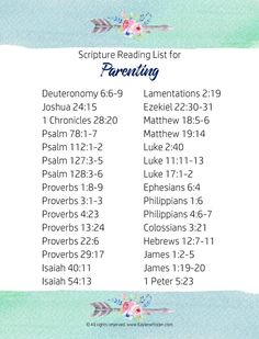 the bible's daily schedule for lenting