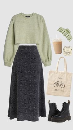 Modesty Aesthetic, Chic Winter Outfits, Outfit Inspo Casual, Aesthetic Coquette, Work Outfits Women, Curvy Outfits, 가을 패션