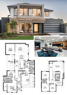 two story house plans with open floor plan