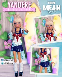 DTI - Theme: Mean Girls, Cosplay, Game #robloxdresstoimpress #dresstoimpress #dresstoimpressupdate #dresstoimpressoutfits #dresstoimpressideas #dti #roblox #fyp #fashion #yandere #meangirls Dti Theme Mean Girl, Mean Girl Dti Outfit, Mean Girls Dti, Mean Girls Dress To Impress, Mean Girls Outfits, Ayano Aishi