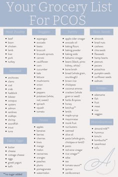 Grocery Shopping List, Balance Hormones, My Joy, No Carb Diet