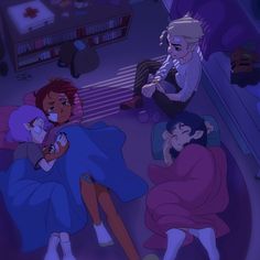 Digitally illustrated print of the main characters after season 2 of the Owl House 11" x 8.5" Heavy Cardstock Satin Sleepover Anime Art, Sleepover Drawing, Luz Toh, Owl House Art, Owl House Fanart, Storyboard Artist, Still Alive, Kids Shows