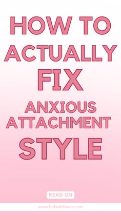 Master Your Attachment Style Unlock the secret to fixing anxious attachment and build secure, loving relationships. Discover practical tips for self-care, managing triggers, and fostering forgiveness. #AnxiousAttachment #RelationshipTips #EmotionalIntelligence Anxiously Attached Healing, Managing Triggers, Fear Of Relationships, Secure Attachment Style, Anxiously Attached, How To Control Emotions, Breakup Motivation