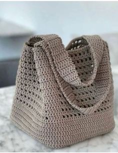 Crochet Bag Tutorials, Crochet Bag Pattern Free, Bag Pattern Free, Crochet Clutch, Pola Sulam