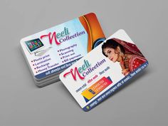 two business cards with the words meet collection on them