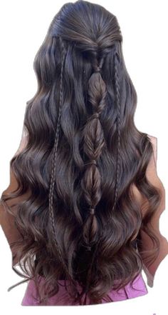 Dance Hairstyles For Long Hair, Ball Hairstyles For Long Hair, Hairstyles For A Dance, Winter Dance Hairstyles, Ball Hair, Winter Dance, Viking Hair, Hippie Hair