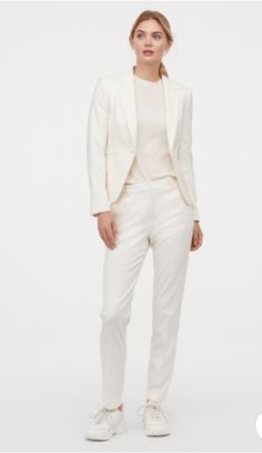 Lgbt Wedding Attire, White Straight Pants, Office Wear Dress, Casual Leather Jacket Outfit, Office Wear Dresses, Pants Cream, Jeans Design, Designer Suits For Men