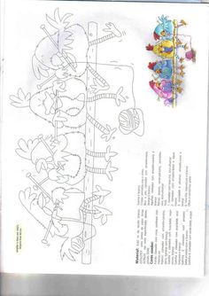 an open book with drawings on it and instructions for how to draw the character from toy story