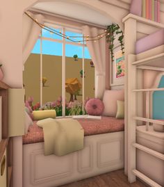 decals found in french_rxses's roblox inventory! Bloxburg Cottage, Aesthetic Bloxburg, Preppy House, Blocksburg Room Ideas￼, House Decorating Ideas Apartments, Small House Layout, Simple Bedroom Design, Tiny House Layout, Diy House Plans