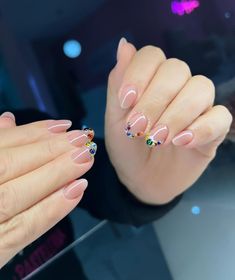 Cute Nails Ideas, Sns Nails Colors, Uñas Ideas, Sns Nails, Classic Nails, Uñas Acrilicas, Minimalist Nails, Fire Nails, Floral Nails