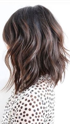 Color, length and waves Longbob Hair, Ombre Dark, Nails Ombre, Best Hair Salon, Lob Haircut, 2015 Hairstyles, Long Bob Hairstyles, Long Bob