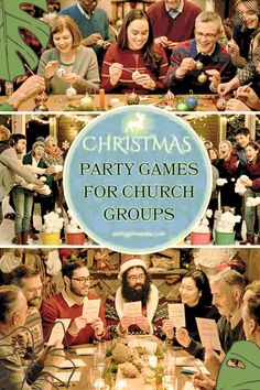 Finding Christmas party games that work for both adults and kids in your church group can be tough. These Christmas party ideas for teens and adults include fun Christmas party games and Christmas Eve games that everyone can enjoy. Save this pin to have a collection of Xmas games and Christmas gift games ready for your next celebration! Lds Ward Christmas Party Ideas, Games Ideas For Adults, Party Games Ideas, Ward Christmas Party